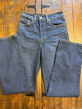 Levi's Women's High-Rise Dark Indigo Jeans